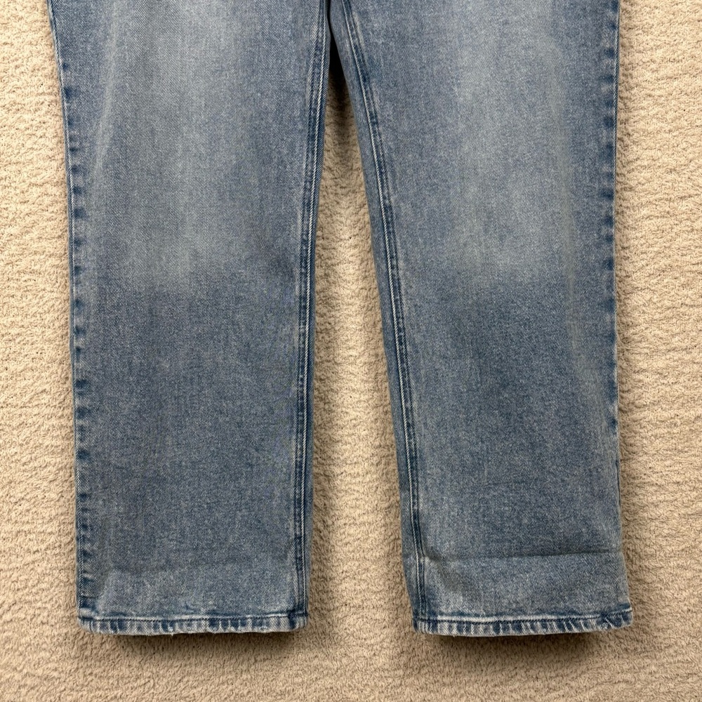 Democracy Jeans Womens 16 Blue Ab Solution High Rise Side Entry Pocket Boyfriend - Picture 5 of 14